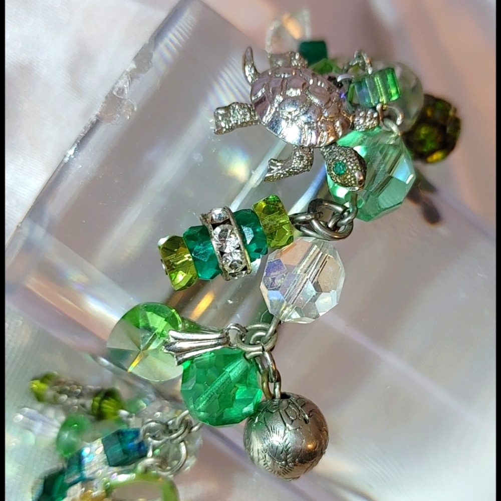 HipStarArt reprps vtg Crystal Swarovski bracelet